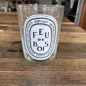 Empty 6.5 oz Diptyque jar